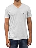 Lacoste Herren T-Shirt,Grau (Silver Chine Cca),X-Large