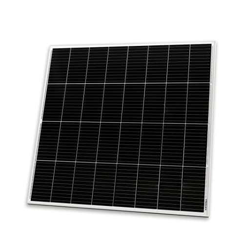 McShine - Monokristallines Solarmodul 160 Watt Solarpanel Photovoltaik, 890x880x25mm Solarzelle, Solaranlage für Gartenhaus, Wohnwagen, Camping, Balkon
