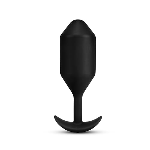 b-Vibe vibrierende Snug Stecker Schwarz Xlarge, 700 g