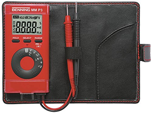 BENNING Multimeter 4-Digits für mV mV MM P3 Auto-Range und/oder manuell 0,1 -600V 0,1 -600V