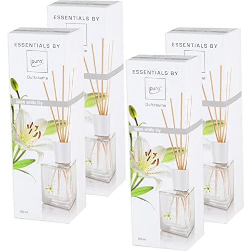 Essentials by Ipuro White Lily 200ml (4er Pack)
