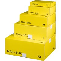 Neutral 212151220 Paket-Versandkarton Mail box, Größe: M, gelb
