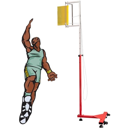 Vertikalsprungmessung Basketball Vertikalsprungtester Fitnesstraining Sport Challenger Körperliches Training Vertikalsprungtester,5.5-10.4ft