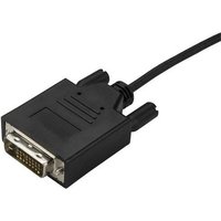 StarTech.com 3 m (10 ft.) USB-C to DVI Cable - 1920 x 1200 - Black - Externer Videoadapter - VIA/VLI - VL100 / Parade - PS171 - USB-C - DVI - Schwarz