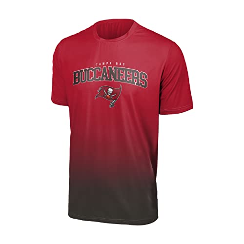 Foco Tampa Bay Buccaneers NFL Gradient Mesh Jersey Short Sleeve Herren T-Shirt - XL