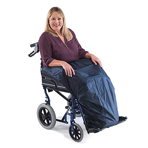 Rollstuhlschürzenbezug - Wasserdichter und fleecegefütterter Schutz für den Unterkörper