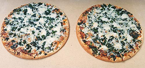 Pizzaplatte auf Maß für den Grill 60 x 30 x 3 cm und kleiner Backofenplatte Brotbackplatte Pizzastein Brotbackplatte Flammkuchen Nachbearbeitet per Hand ohne scharfe Kanten (Backplatte, 60 x 30 x 3)