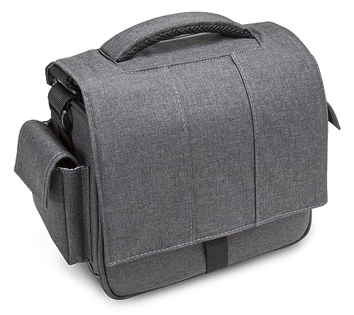 Bodyguard Mali DSLR-Kameratasche für Nikon, Canon Foto-Tasche mit Schnellzugriff, grau