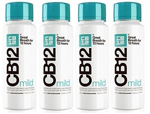 CB12 250ML MILD MINT Safe Breath Oral Care Agent by cb12
