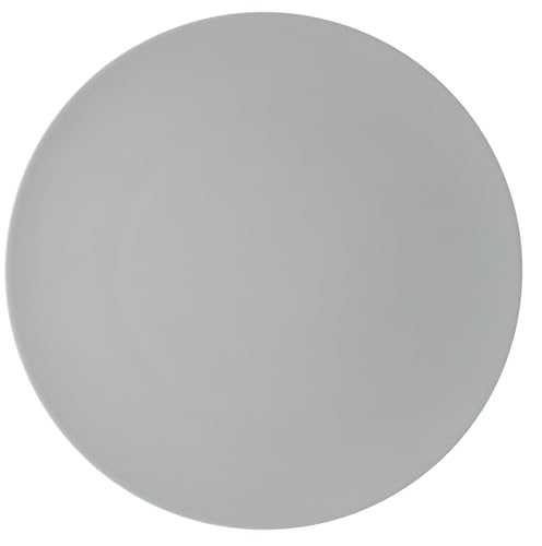 Rosenthal TAC Sensual Gentle Grey Platzteller - Rund - Ø 33,0 cm - h 2,4 cm, Porzellan
