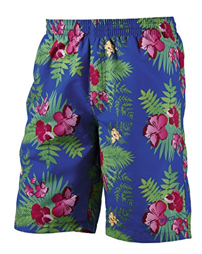 Beco Beermann Herren Shorts College 12 Hawaii Badeshorts, blau, XL