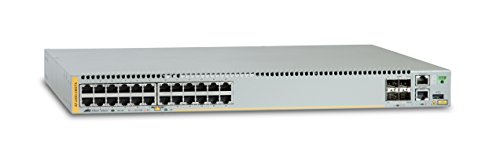 Allied Telesyn AT-x930-28GTX | 24-Port 10/100/1000T, 4 SFP+ Ports, Stackable, Dual Hot-Swappable PSU, PSU not Included