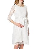 ESPRIT Maternity Damen Dress 3/4 sl Kleid, Off white-110, 38