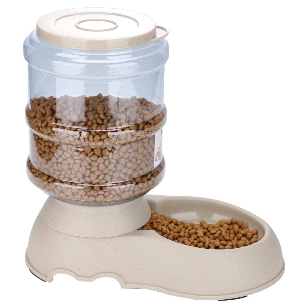 lahomie Automatischer Futterspender für Haustiere, 3,75 l Fassungsvermögen