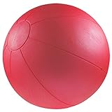 Sport-Tec TOGU Medizinball Fitnessball Gewichtsball Rehaball aus Ruton 34 cm, 5 kg, ROT