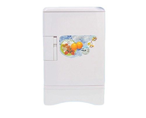 HL Auto Kühlschrank Mini Niedlichen Kühlschrank, White,white