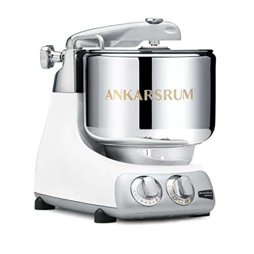 Ankarsrum - Assistent Original Basis Küchenmaschine Creme AKM6230MW Mineral Weiß