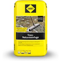 Sakret Trass-Natursteinfuge 25 kg Sack grau 2,0 mm