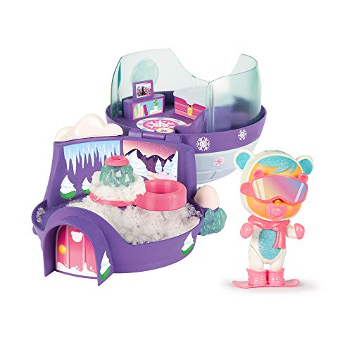 IMC Toys 90934 Kristal Iglu mit Zubehör für das Baby LORON inklusive der exklusiven Puppe, Mehrfarbig