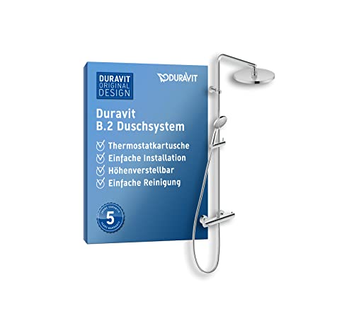 Duravit B.2 Shower System mit Brausethermostat, B24280008010