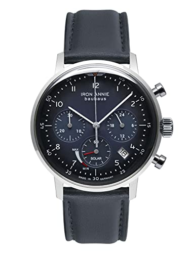 IRON ANNIE Chronograph Bauhaus, Band aus recyceltem PET, 5086-5 n