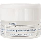 KORRES GREEK YOGHURT Nährende probiotische Gel-Creme - normale-Mischhaut für das Gesicht, dermatologisch getestet, 40 ml