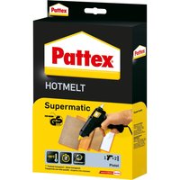 Pattex Heißklebepistole HOT SUPERMATIC, schwarz/gelb