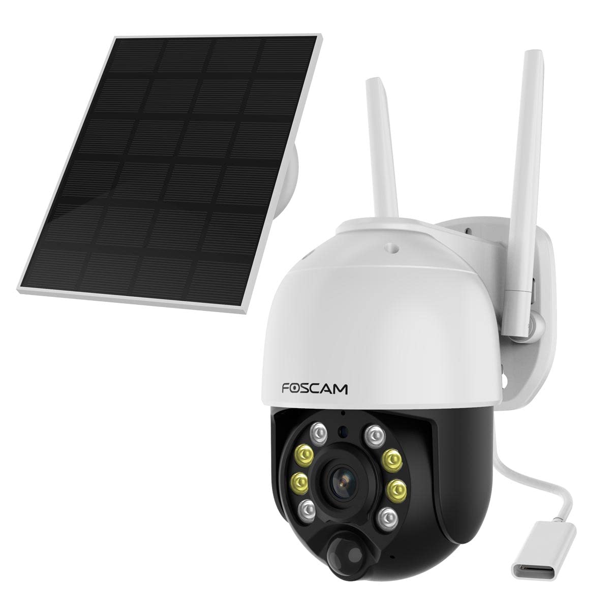 Foscam B4 WLAN IP Überwachungskamera 2560 x 1440 Pixel, 5 V, Multicolor