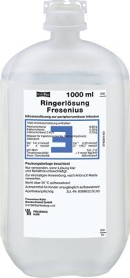 RINGER LÖSUNG Fresenius Plastik 10000 ml Infusionslösung