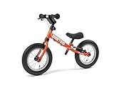 Yedoo OneToo - Laufrad für Kinder ab 1,5 Jahren, ab 85 cm Körperhöhe, mit Luftreifen 12/12 - für Mädchen und Jungen, Höhenverstellbar mit Bremse und Reflexelementen, Zertifiziert, rot