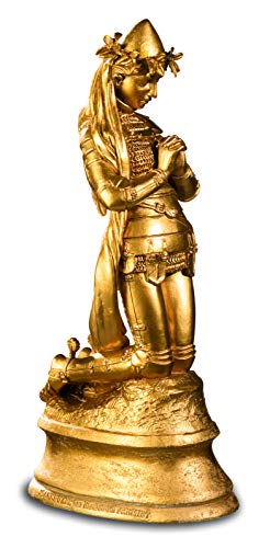 Emmanuel Fremiet Jeanne d'Arc Statue 16,5/8/4,5 cm (Gold)