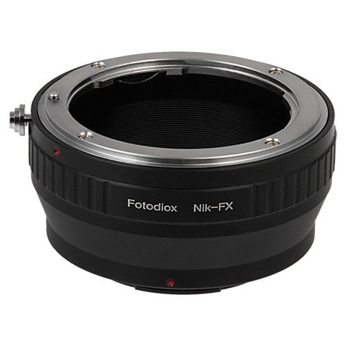 Fotodiox Lens Mount Adapter, Nikon F Lens to Fujifilm X-Series Mirrorless Cameras such as X-Pro1, X-E1, X-M1, X-A1 and X-E2