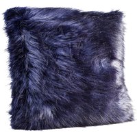 Kissen Ontario Fur Schwarz 60x60cm