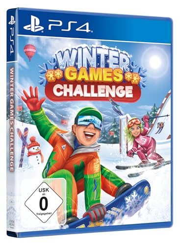 Winter Games Challenge - 8 Sportarten - Snowboard, Alpin, Riesenslalom, Skispringen, Curling, Rennrodeln, Bobfahren, Trickski für PS4