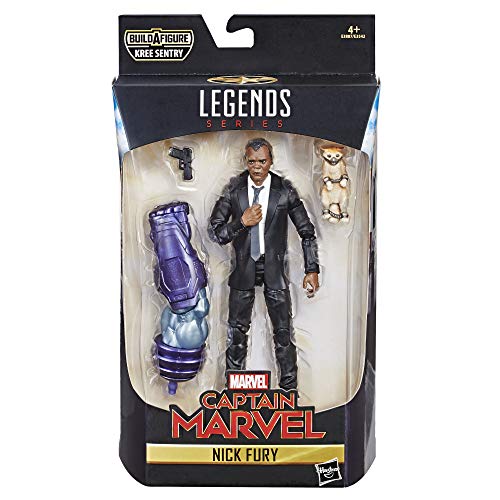 Marvel Captain Marvel Legends Nick Fury-Figur, 15 cm