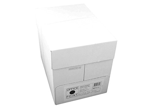 2500 Blatt Kopierpapier"Office Point" A4 80g/m² Multifunktionspapier, matt, holzfrei, weiß. Für Kopierer, Laser-, Inkjetdrucker und Duplex geeignet