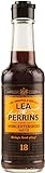 6x Lea & Perrins Original Worcestershire Sauce in 150 ml Glasflasche (Würzsauce) - Traditionell englische Worcester Worcestersauce + Italian Gourmet Polpa 400g