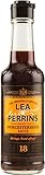 6x Lea & Perrins Original Worcestershire Sauce in 150 ml Glasflasche (Würzsauce) - Traditionell englische Worcester Worcestersauce + Italian Gourmet Polpa 400g