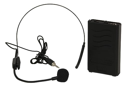 Ibiza PORTHEAD12 Draadloze Headset Microfoon 203.5mhz