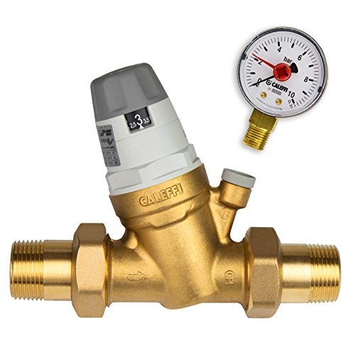 Stabilo-Sanitaer Wasserdruckminderer 1 1/2 Zoll DN40 Druckminderer für Wasser, Druckminderungsventil, Druckregler Hausanschluss