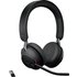 Jabra Evolve2 65 MS Telefon On Ear Headset Bluetooth® Stereo Schwarz Lautstärkeregelung, Batteriel