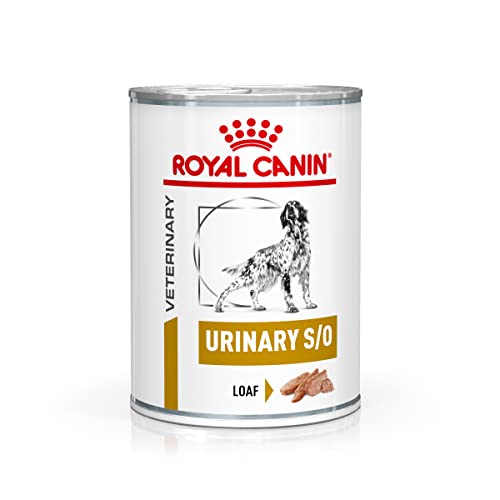 Royal Canin Urinary S/O Veterinary Health Nutrition Hundefutter 12 x 410g Nassbrot in Dose