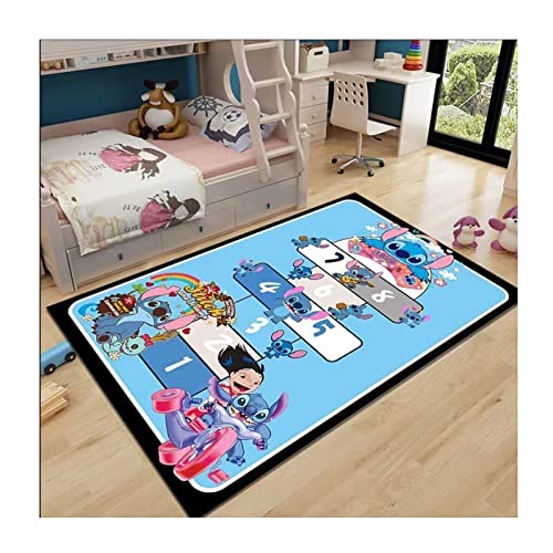 UE-MAOLU Teppich Spielmatte, Bodenteppich for Schlafzimmer Spielzimmer Kinderzimmer Tolles Geschenk for Mädchen und Jungen (Color : E, Size : 100x160 cm = (39.3x62.9 ​inches))