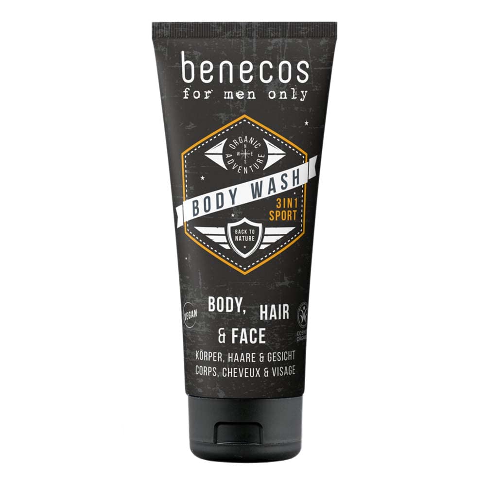 Benecos for men only, 3in1 Body Wash, Sport, 200ml (5)