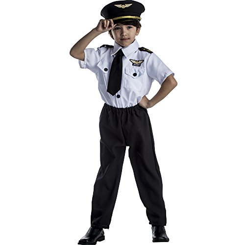 Dress Up America Deluxe Kinder Pilot Kostüm Set