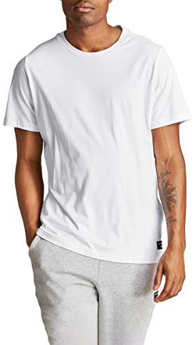 Bjorn Borg Basic T-Shirt Weiß - M - Herren - Bekleidung - Modern-fit