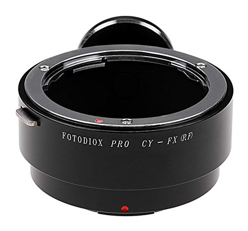 Fotodiox Pro Lens Mount Adapter, Contax / Yashica (C/Y or CY) Lens to Fujifilm X Camera Body, for Fujifilm X-Pro1, X-E1, X-mount Mirrorless Cameras