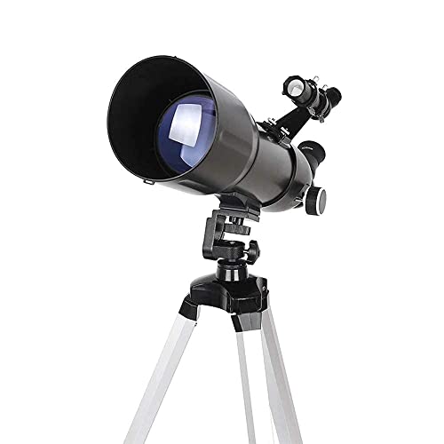 Teleskop für Kinder und Erwachsene, 80-mm-Blende, 400-mm-Teleskop für Astronomie, Prismenlinse, astronomisches Refraktor-Teleskop mit Sm Warm as Ever