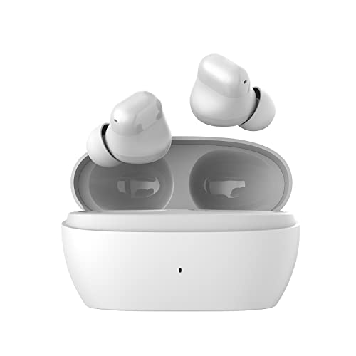 1MORE Omthing AirFree Buds, Bluetooth 5.3 Kopfhörer Kabellos, In Ear Kopfhörer mit 44 Stunden Spielzeit, einstellbare EQ-Modi, 8mm Audiotreiber, intelligente Geräuschunterdrückung, IPX4 (Weiß)