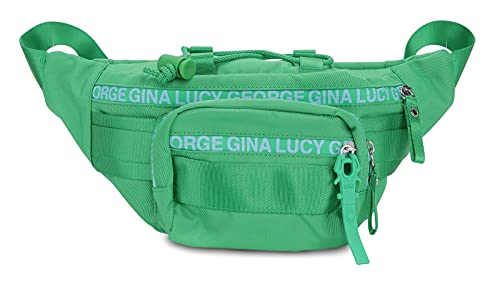GEORGE GINA & LUCY Nylon Roots Solid Belly Bean Green